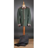 Deutsches Reich 1933 - 1945 - Heer - Uniformen : Artillery NCO Parade Tunic Listed with Documents