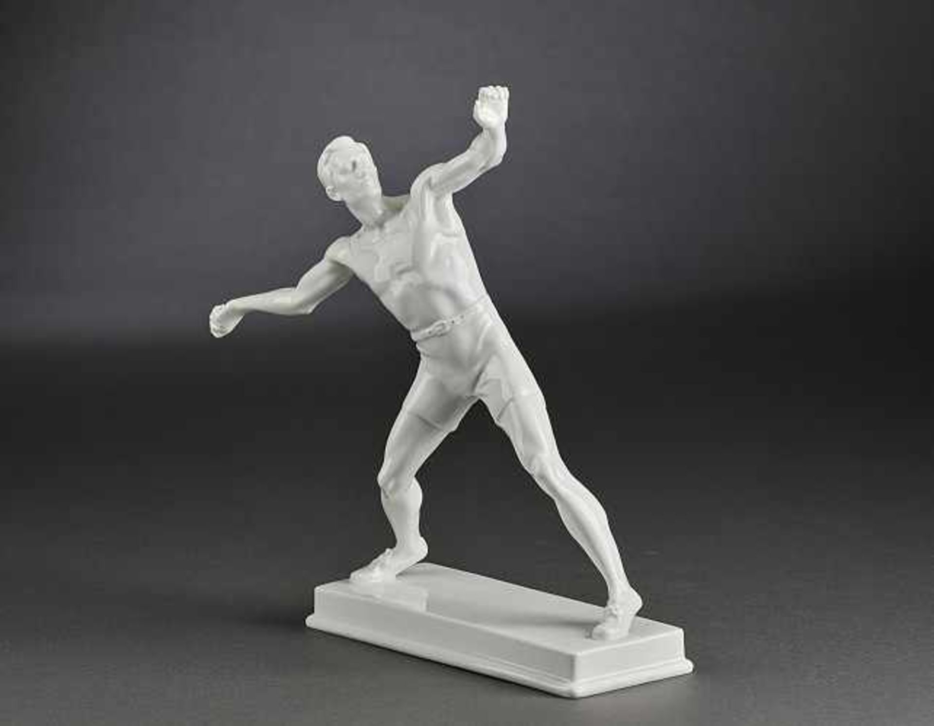 Deutsches Reich 1933 - 1945 - Porcelaine / Other Makers : Javelin Thrower.Marked "ROSENTHAL SELB" to