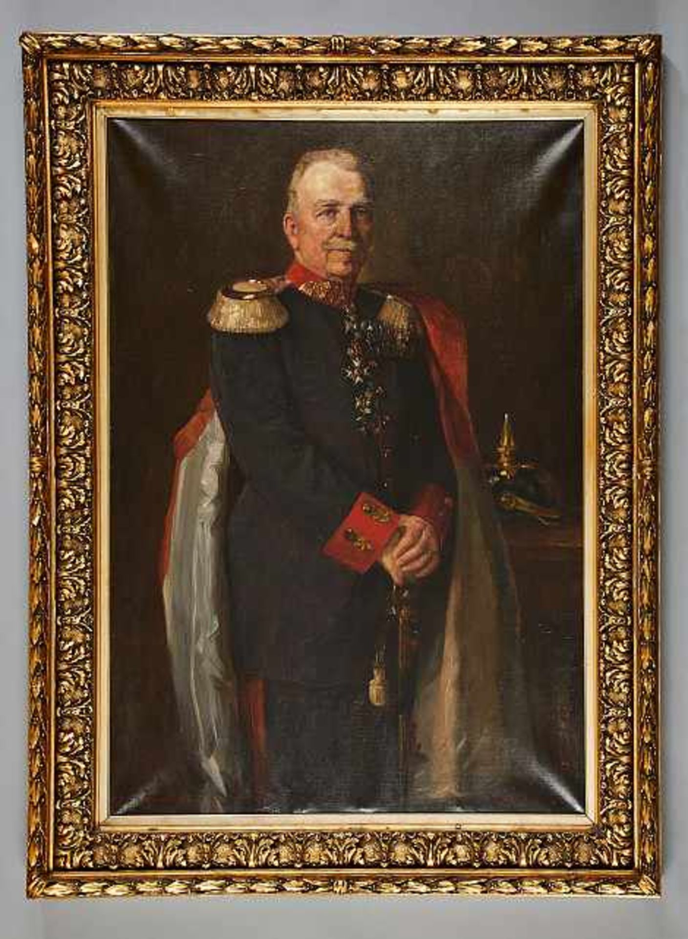 Militaria Deutschland - Württemberg : Portrait of General von Sproesser, 1906.Portrait of General
