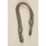 Deutsches Reich 1933 - 1945 - Heer - Uniformen : Army Officers Visor Chin Cord.Army Officers chin