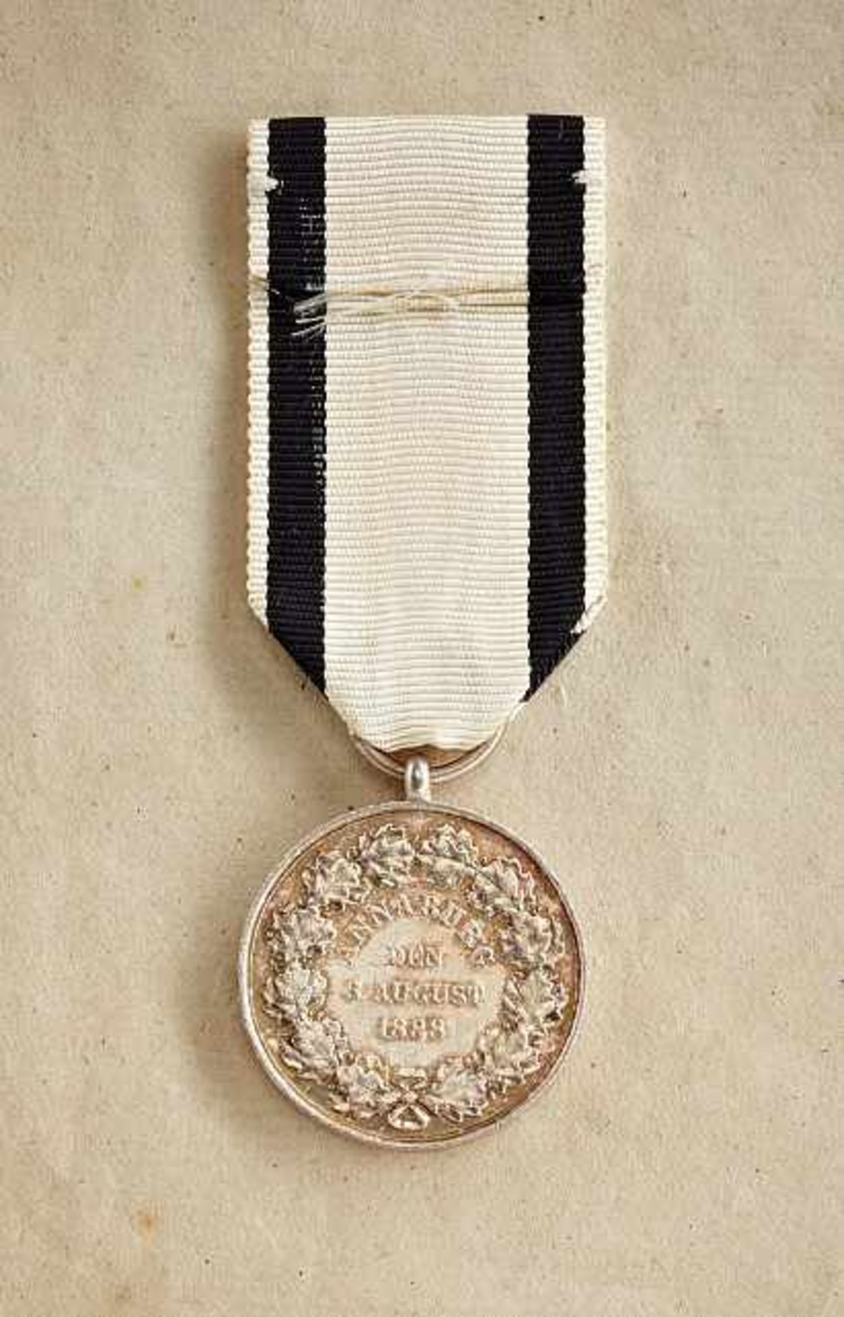 Orden & Ehrenzeichen Deutschland - Preußen : Medal for the Visit of Kaiser Wilhelm II to the Boy's - Bild 2 aus 2