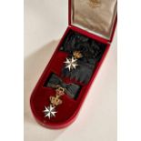 Ausländische Orden & Ehrenzeichen - Malteser Ritterorden : Malteserorden -Schärpendekoration der