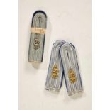 Deutsches Reich 1933 - 1945 - Heer - Uniformen : Army Medical Lieutenant's Shoulder Boards.Lot