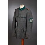 Deutsches Reich 1933 - 1945 - Hunting and Forestry : Service Tunic for a member of the German