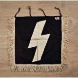 Deutsches Reich 1933 - 1945 - HJ - Hitlerjugend : DJ Trumpet Banner.Marked with RZM tag in upper