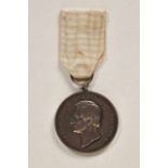 Orden & Ehrenzeichen Deutschland - Sachsen-Königreich : Saxon King Johann Life Saving Medal.Silver