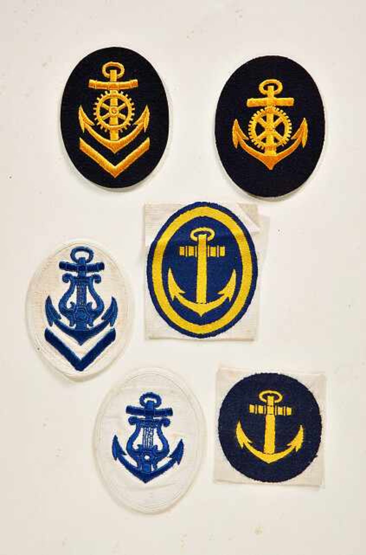 Deutsches Reich 1933 - 1945 - Kriegsmarine - Allgemein : Navy Enlisted Sleeve Rating Badge Lot.Lot