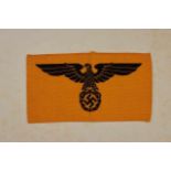 Deutsches Reich 1933 - 1945 - Heer - Uniformen : Non-Members of the Armed Forces Armband.Armband