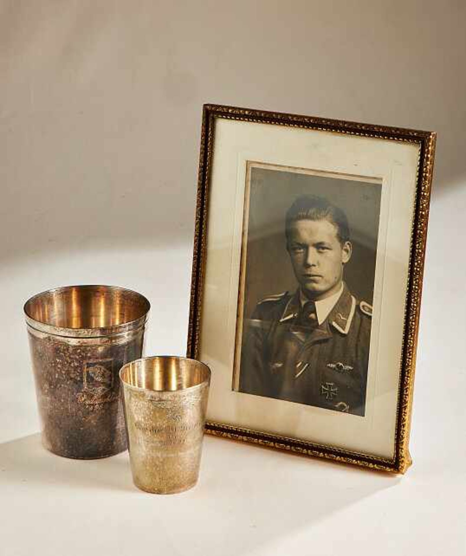 Deutsches Reich 1933 - 1945 - Luftwaffe - Allgemein : Luftwaffe Reconnaissance Silver Cups.Lot