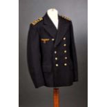 Deutsches Reich 1933 - 1945 - Kriegsmarine - Uniformen : Navy Petty Officer Tunic.Tunic shows almost