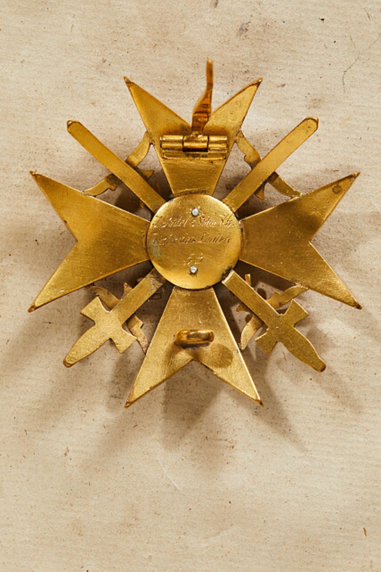 Deutsches Reich 1933 - 1945 - Orden und Ehrenzeichen - Spanienkreuz : Spanienkreuz in Gold mit - Bild 4 aus 7