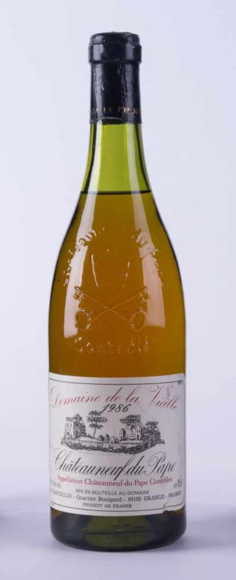 Domaine de la Vialle 1986Füllstand normal, Etikett im guten Zustand, 0,75 lDomaine de la Vialle