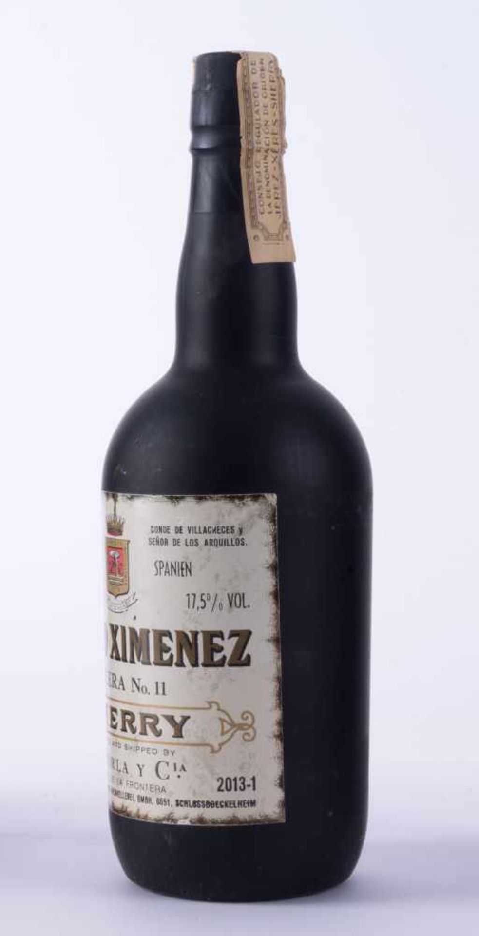 Pedro Ximenez Sherry 1980er JahreFüllstand normal, Etikett im guten Zustand, 0,7 lPedro Ximenez - Bild 2 aus 3