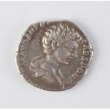 Caracalla als Caesar 196-217Denar, geprägt in Rom, revers Mars nach rechts, 2,89 gCaracalla as