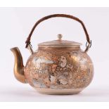 Satsuma Teekanne um 1900H: ca. 10,5 cmSatsuma teapot around 1900height: about 10.5 cm