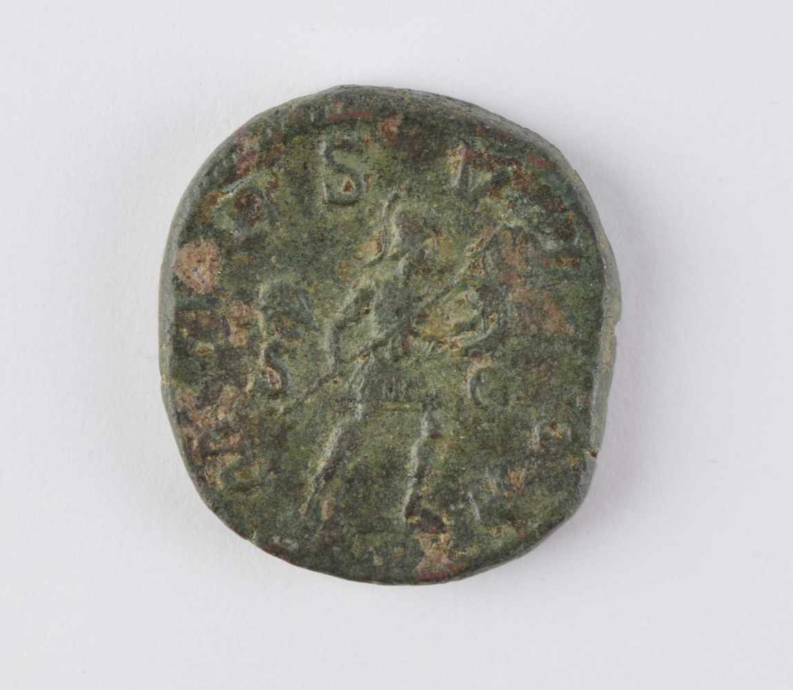 Severus Alexander 222-235Sesterz, geprägt in Rom, revers Mars nach rechts, MARS VLTOR S.C., 18,12 - Image 2 of 2