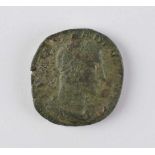 Severus Alexander 222-235Sesterz, geprägt in Rom, revers Mars nach rechts, MARS VLTOR S.C., 18,12