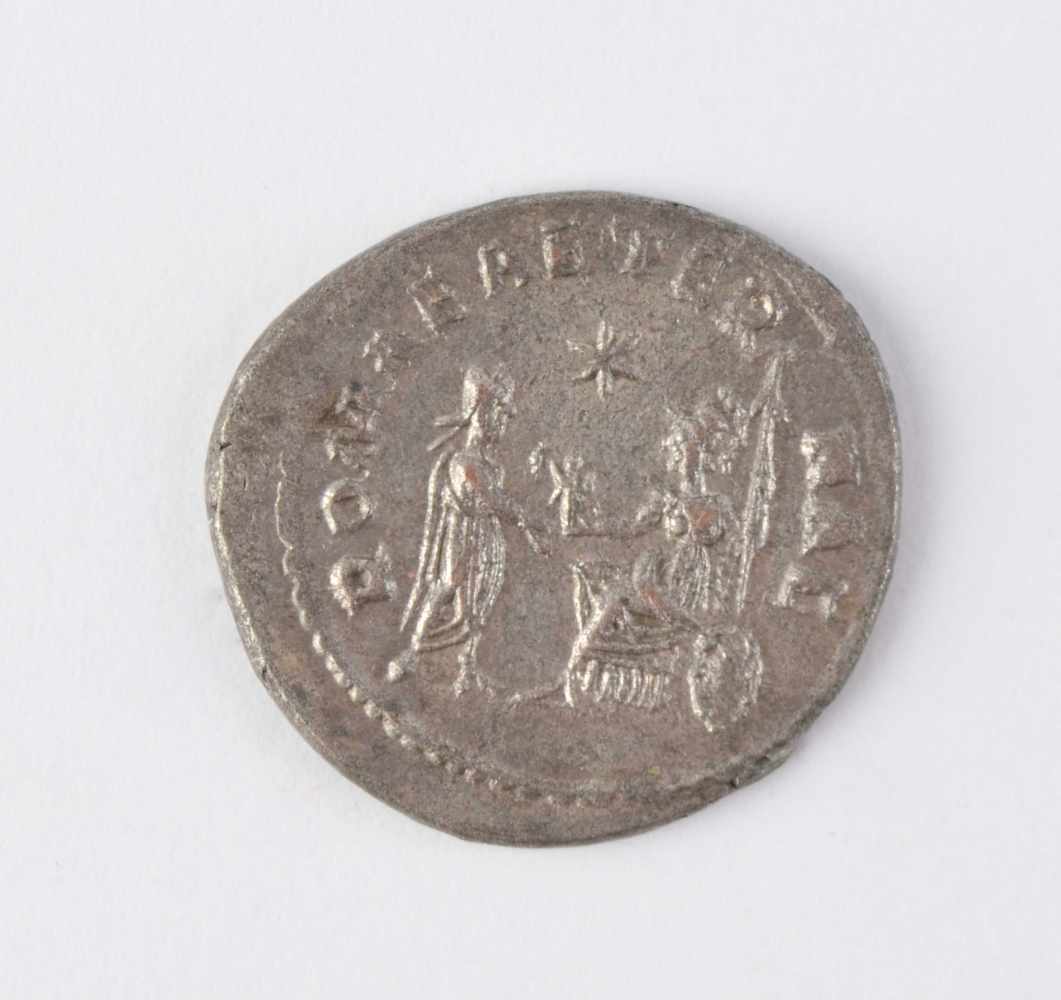SoloniaGattin des Gallienus, Antoninian, revers ROMAE AETERNAE, 3,45 gSoloniawife of Gallienus, - Image 2 of 2