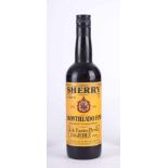 Sherry Amontillado Fino um 1970Füllstand normal, Etikett guter Zustand, 0,7 lSherry Amontillado Fino