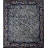 alter orientalischer Teppich / Wandteppichhandgewebt, 1,60 m x 1,36 mold oriental carpet /