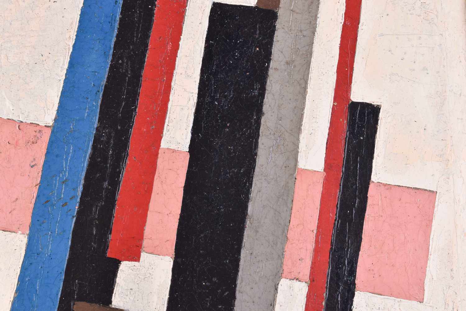 russischer Künstler des 20. Jhd."Suprematistische Komposition"Gemälde Öl/Leinwand, 49,7 cm x 39,7 - Image 3 of 5