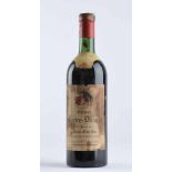 Chateau Tertre-Dougan 19491er Grand Cru Saint Emilion, Füllstand Schulterhöhe, Etikett schlechter