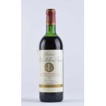 Rocher Chateau Figeac 1981Füllstand normal, Etikett guter Zustand, 0,75 lRocher Chateau Figeac