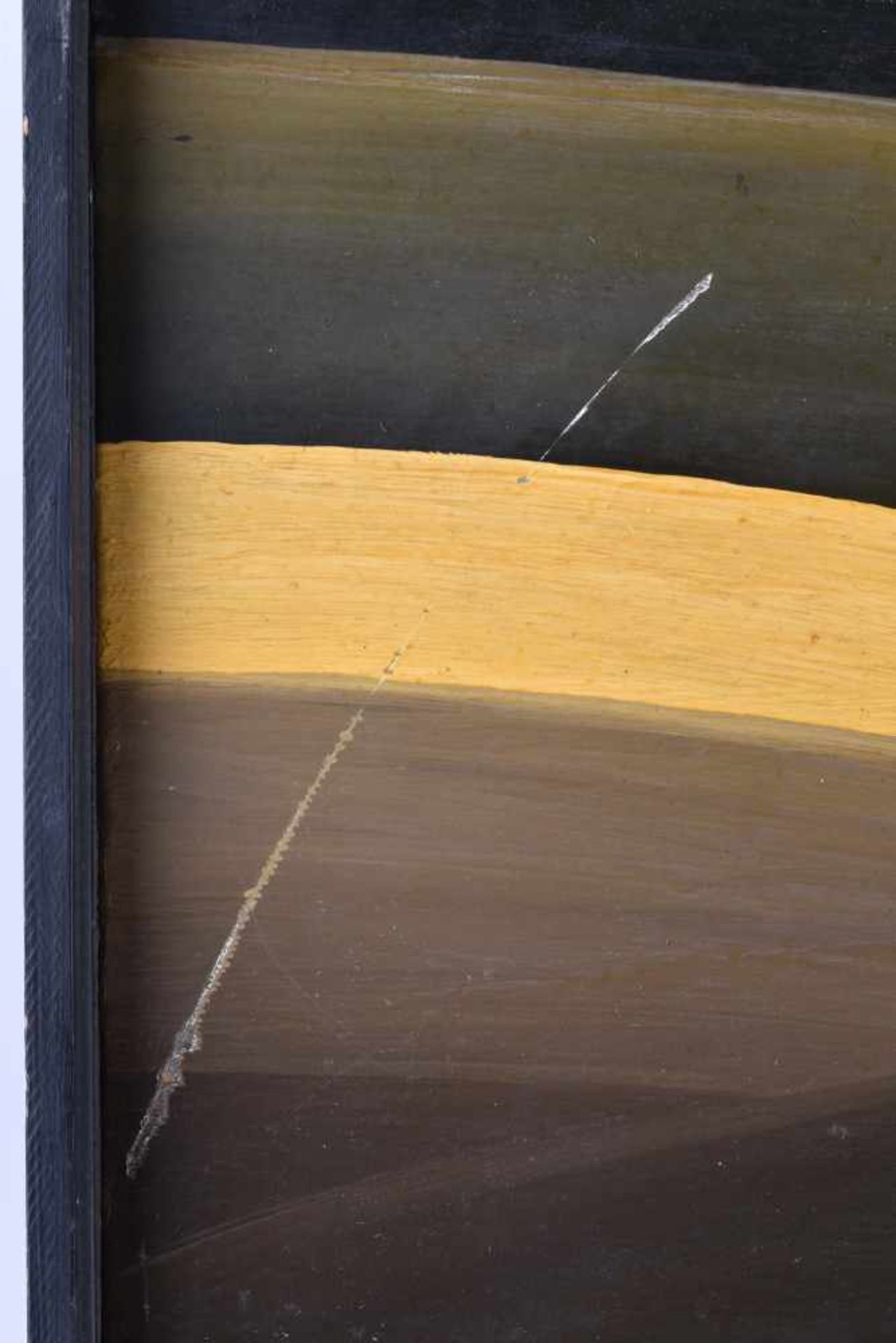 Eberhard FAUST 20.Jhd."Sahara"Gemälde Öl-Acryl auf Sperrholz, 50 cm x 100 cm,verso bezeichnet und - Bild 5 aus 7