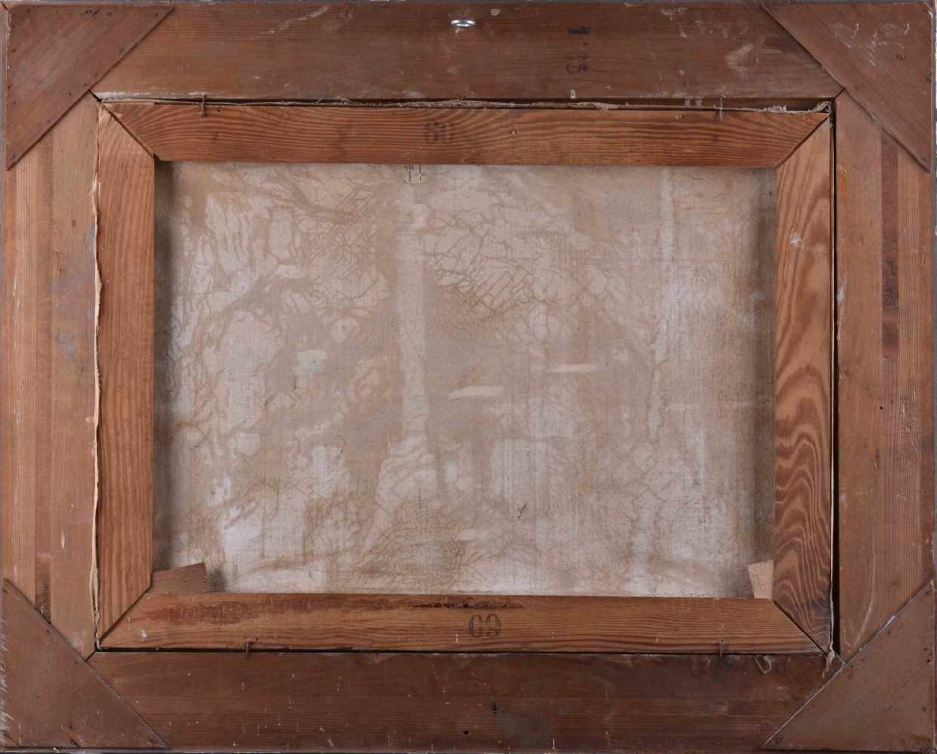 Künstler des 19. / 20. Jhd."Segelboot auf hoher See"Gemälde Öl/Leinwand, 44,5 cm x 59,5 cm, mit - Image 7 of 7