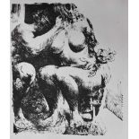 Willi SITTE (1921-2013)"Ohne Titel"Grafik-Lithografie, 51 cm x 36,5 cm,links unten Nr. 4/150, rechts