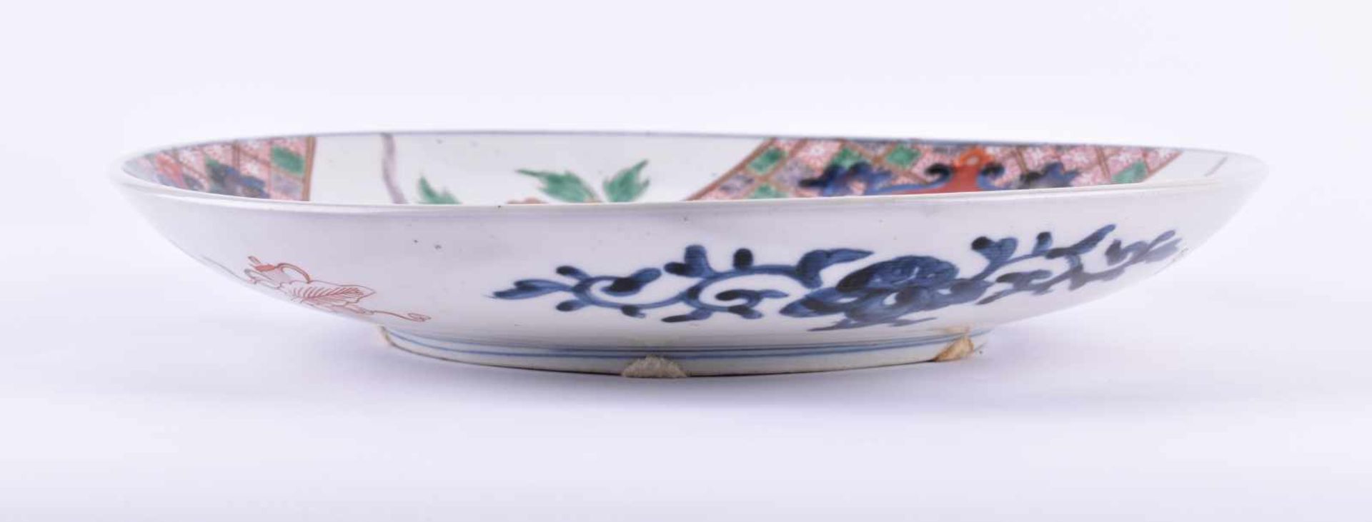 Schale Japanfarbig und goldstaffiert, Ø 31,2 cmBowl Japancolored and gold painted, Ø 31,2 cm - Image 2 of 3