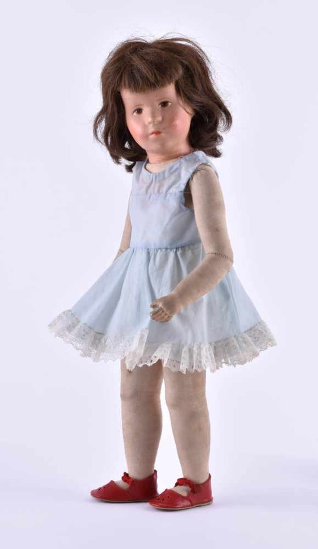 Käthe Kruse Puppe Nr. 33751guter Zustand, H: ca. 50 cmKäthe Kruse doll number 33751good condition,