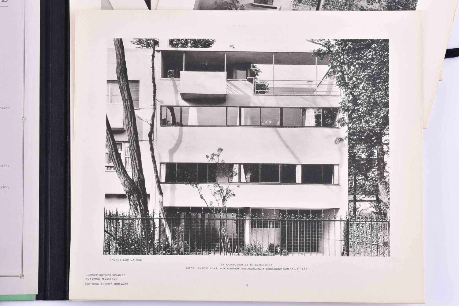Le Corbusier et P. Jeanneret - L'Architecture vivante, première série 1927Lebendige ArchitekturLe - Image 4 of 6