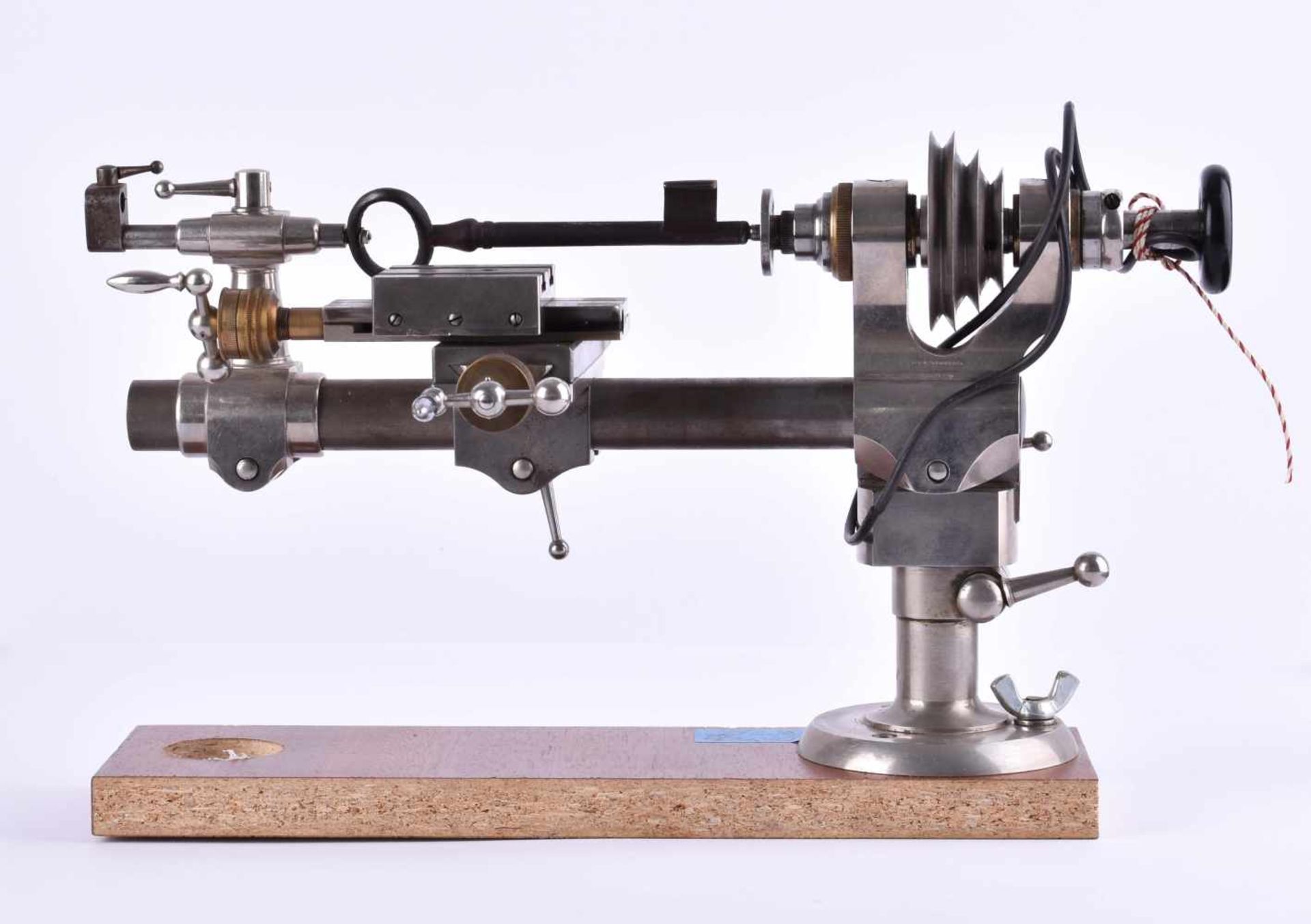 Uhrmacher Drehbank Lorch Schmidt & Co um 1910voll funktionstüchtig, altersbedingter sehr guter