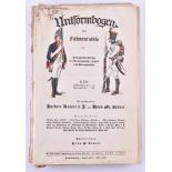 Uniformbögen und Fahnentafeln um 1930Herausgeber H.Knötel d.J. und Hans M. Brauer Berlin,