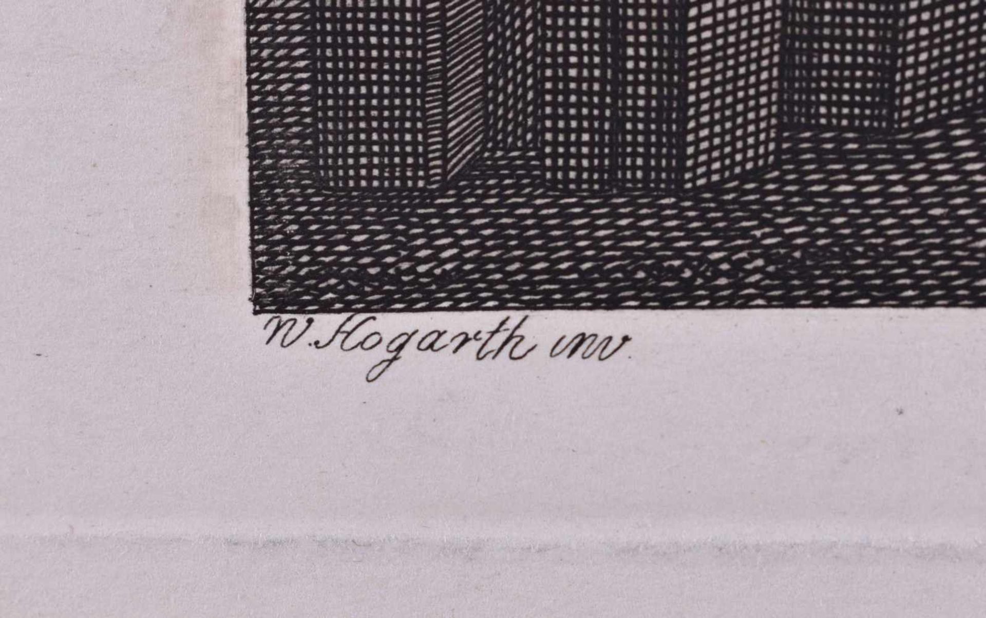 William HOGARTH (1697-1764)"The Enraged Musician"Grafik-Kupferstich, 19,5 cm x 26,5 cm,unten - Bild 4 aus 4