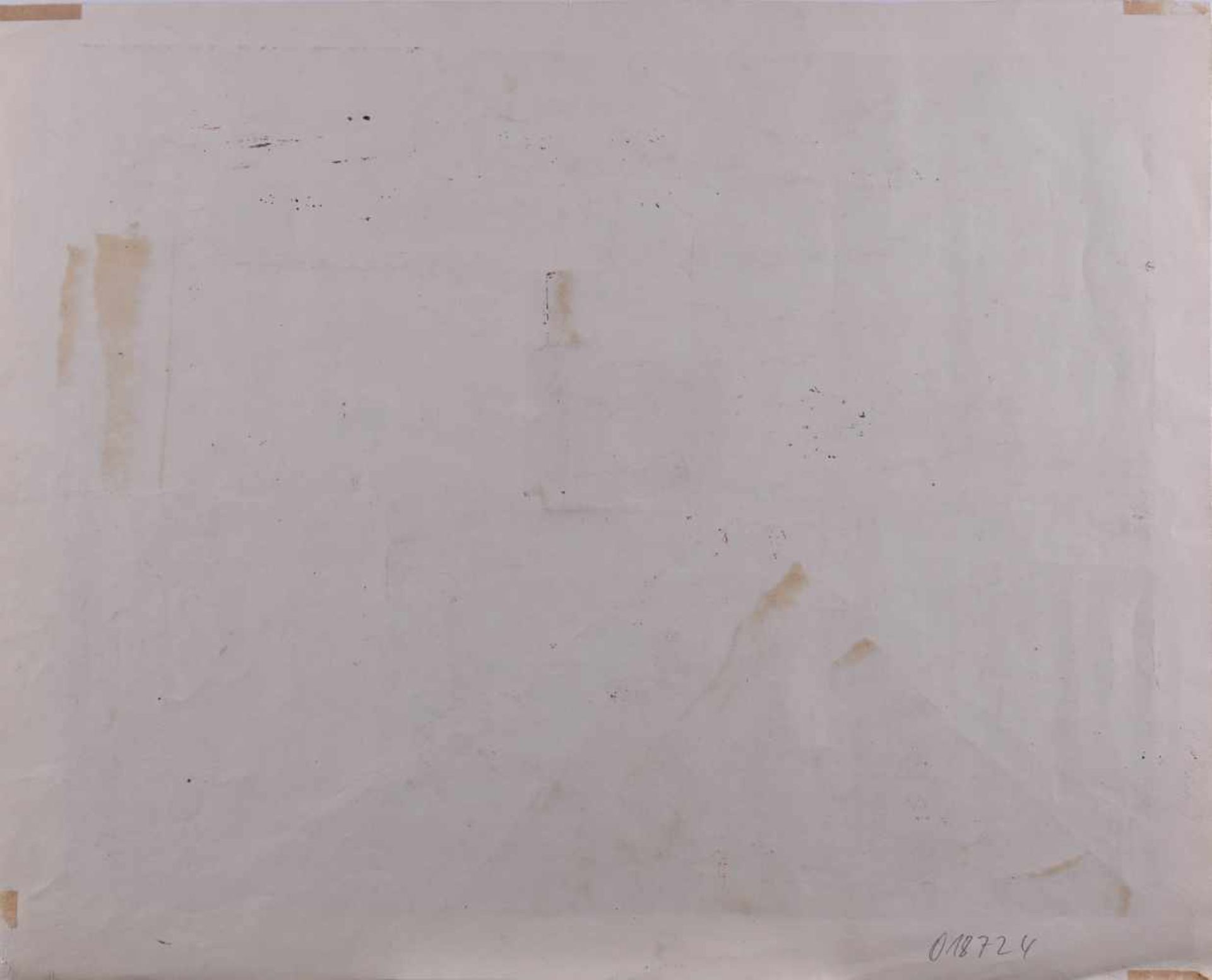 Gottfried RICHTER (1904-1968)"Sevres bei Paris" Grafik - Siebdruck übermalt, Maße 45 cm x 56 cmunten - Bild 7 aus 7