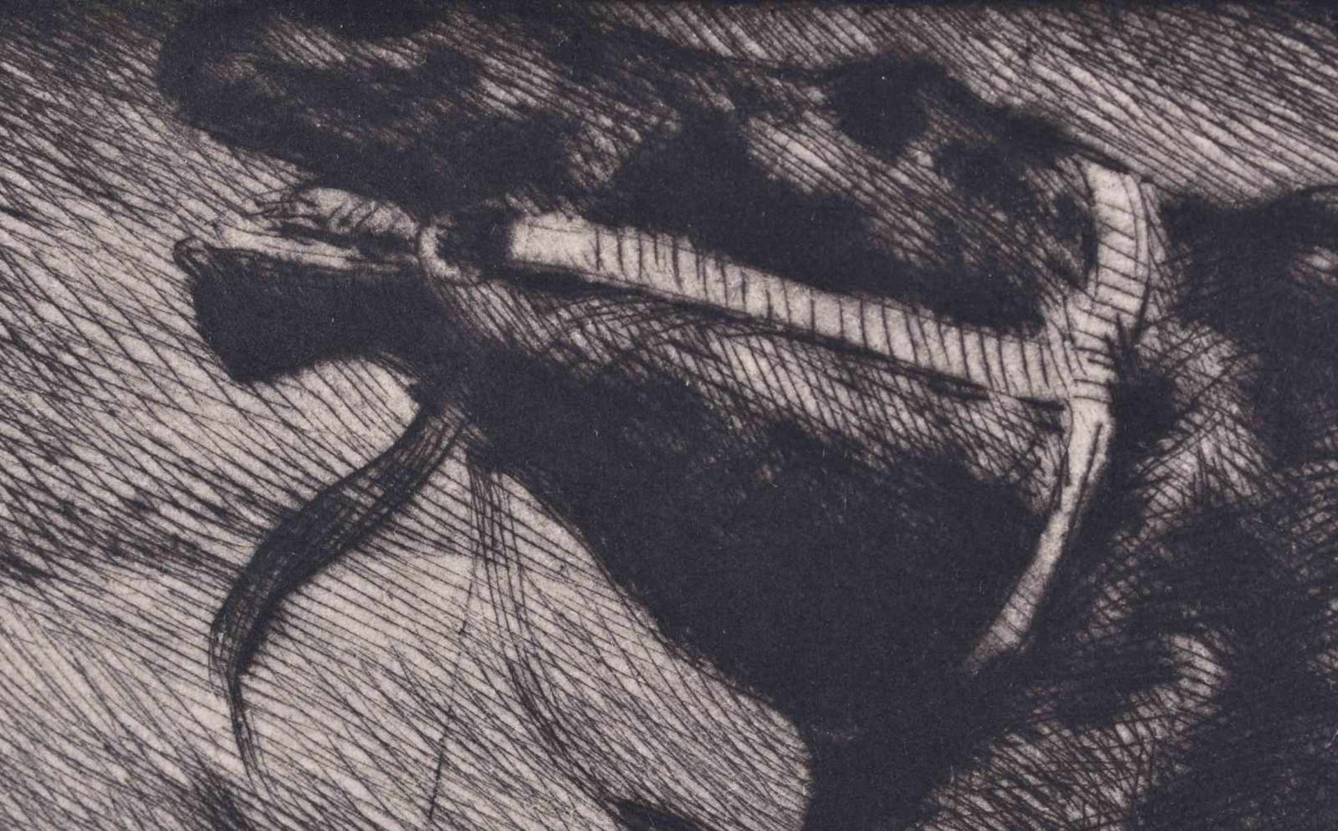 Philipp FRANK (1871-1944)"Ohne Titel"Grafik-Radierung, Blattgröße: 57,5 cm x 40,5 cm, rechts unten - Bild 5 aus 7