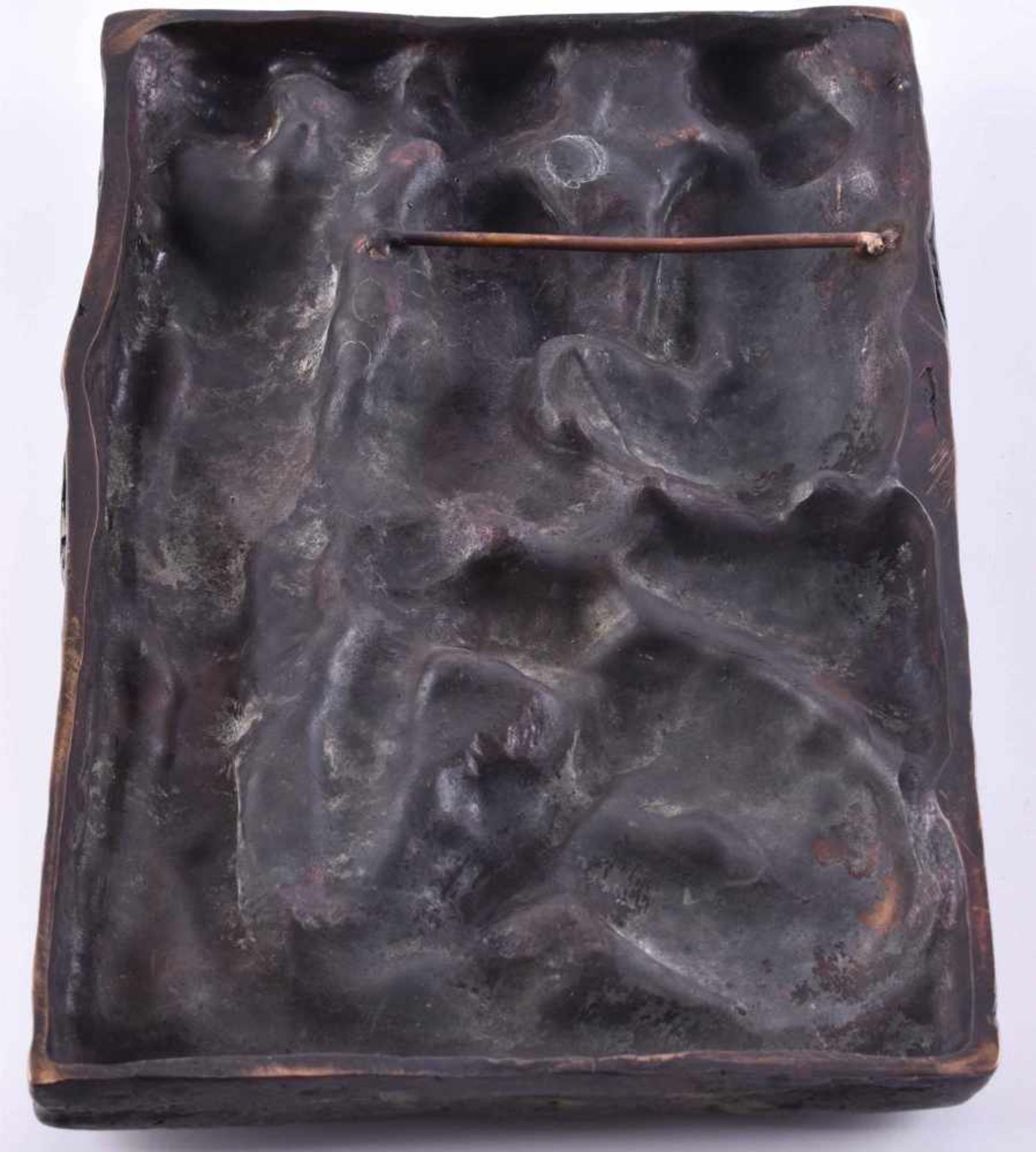 Rolf WINKLER (1930-2001)"Im Bade"sculpture - Bronze relief, 25 cm x 18 cm,signed on the lower right, - Image 6 of 6