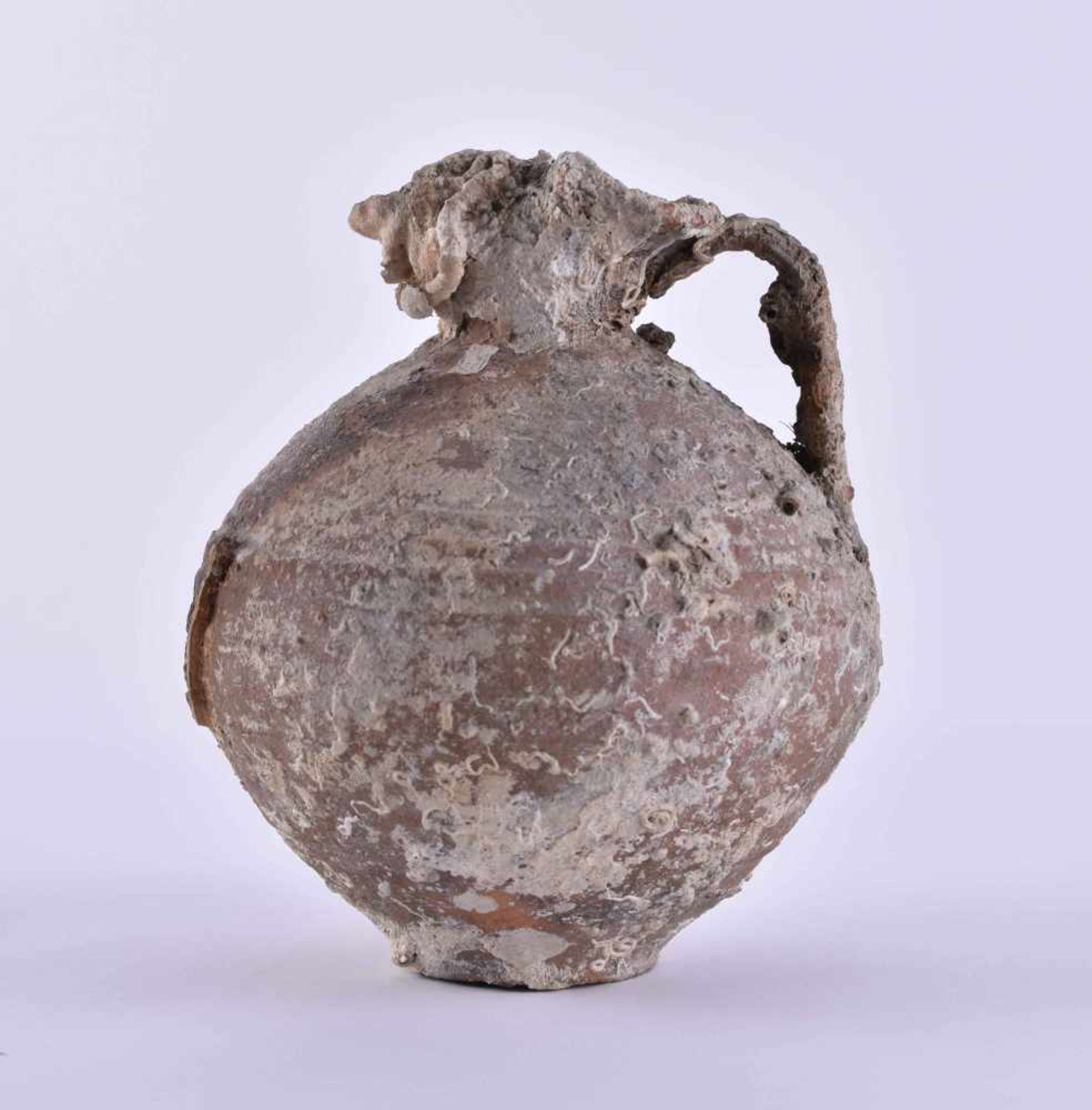 Vase probably Etruscanclay, height: 14 cmVase wohl EtruskischTon, H: 14 cm- - -23.90 % buyer's - Image 2 of 5