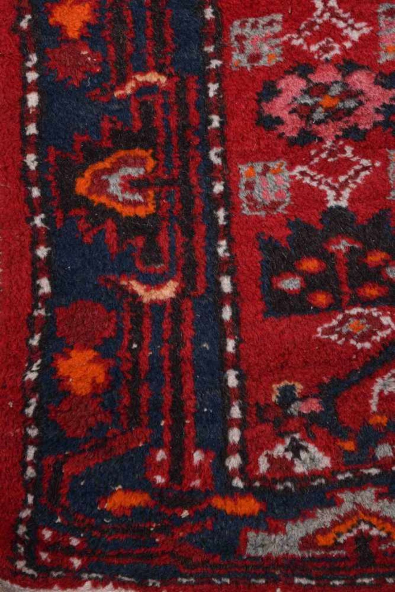 Old oriental carpet212 cm x 108 cmAlter Orientalischer Teppich212 cm x 108 cm- - -23.90 % buyer's - Bild 3 aus 4