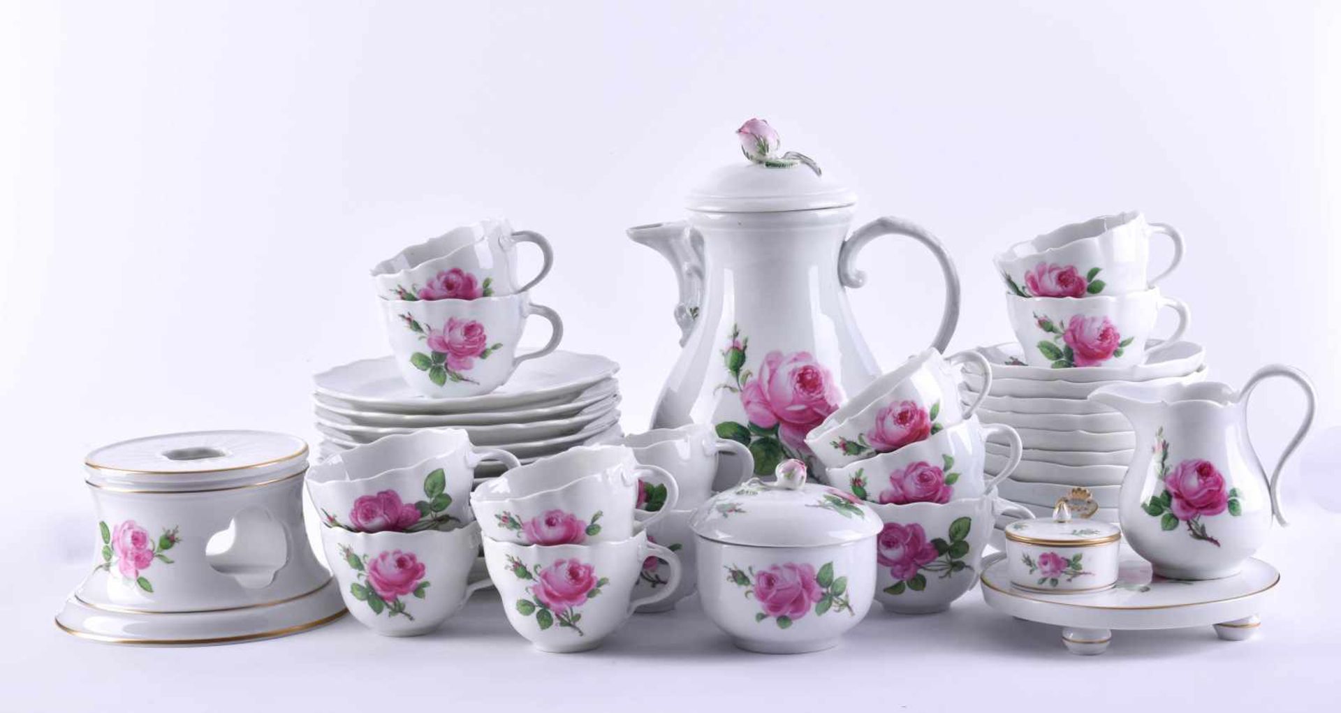 Coffee service for 11 persons, Meissen