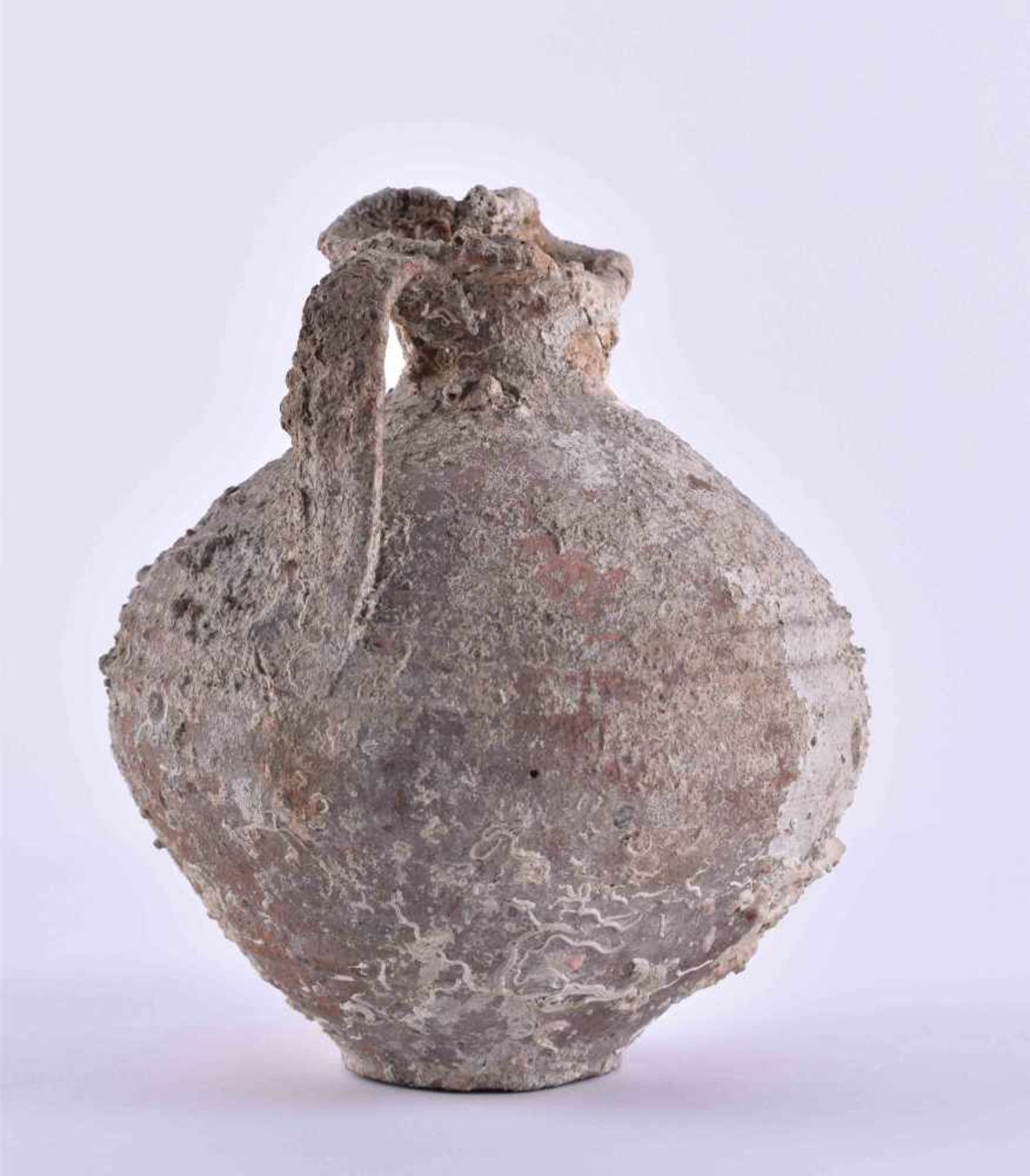 Vase probably Etruscanclay, height: 14 cmVase wohl EtruskischTon, H: 14 cm- - -23.90 % buyer's - Image 4 of 5