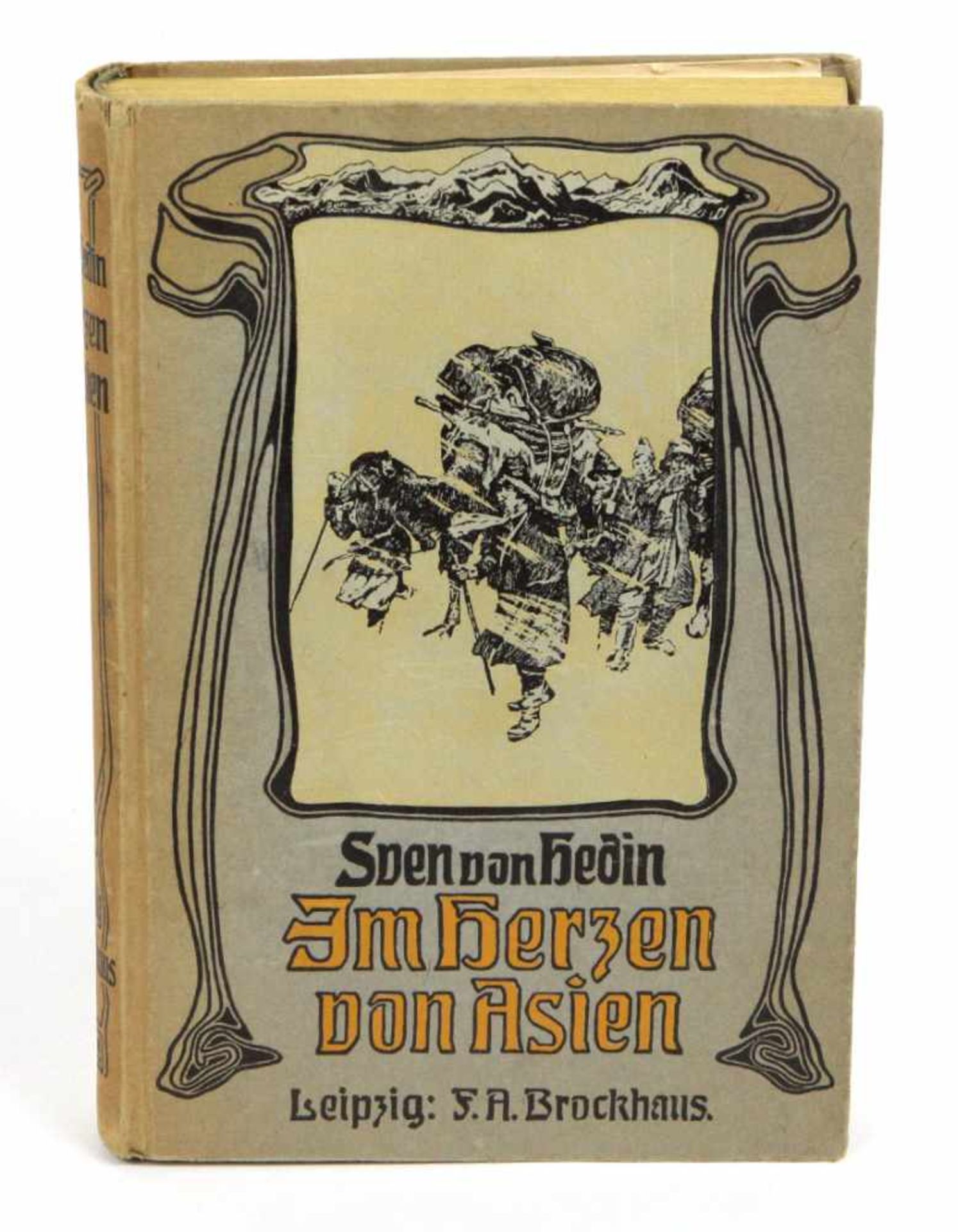 Im Herzen von Asienvon Hedin, Sven, Zehntausend Kilometer auf unbekannten Pfaden, 1. Bd. 396 S.
