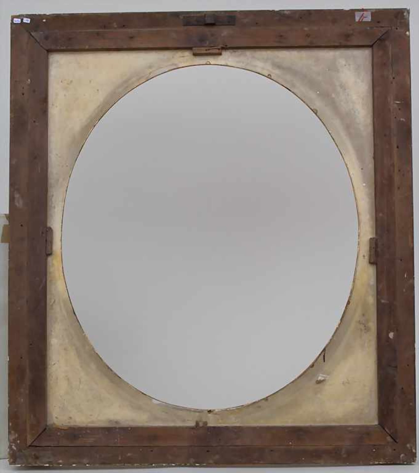 Klassizistischer Rahmen / A classicist frame, Anfang 19. Jh.Material: Holz, stuckiert, vergoldet, - Bild 3 aus 3