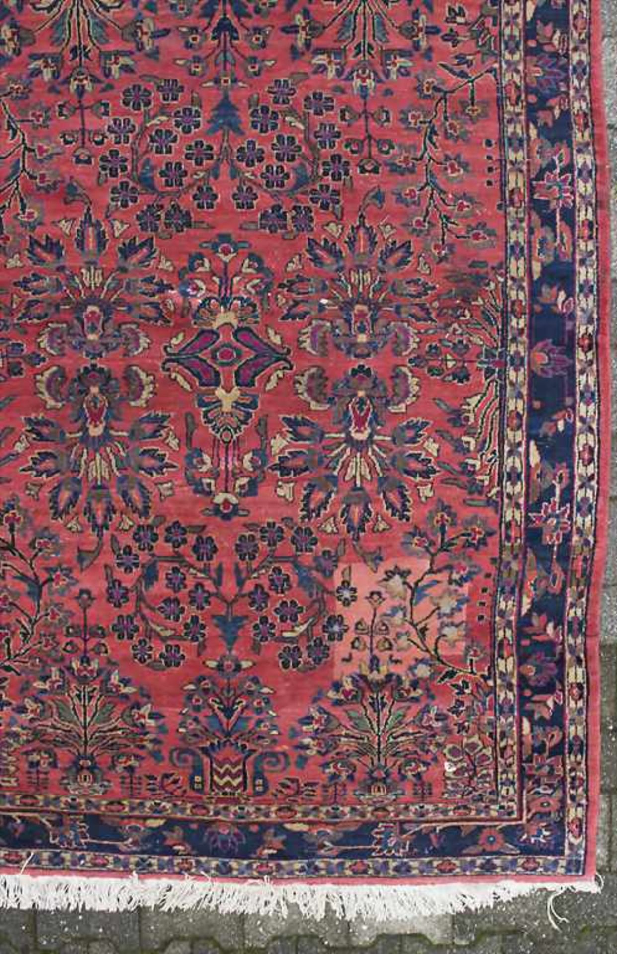 Orientteppich 'Saruk' / An oriental carpet 'Saruk'Material: Wolle auf Baumwolle, Maße: 200 x 140 cm, - Bild 4 aus 8