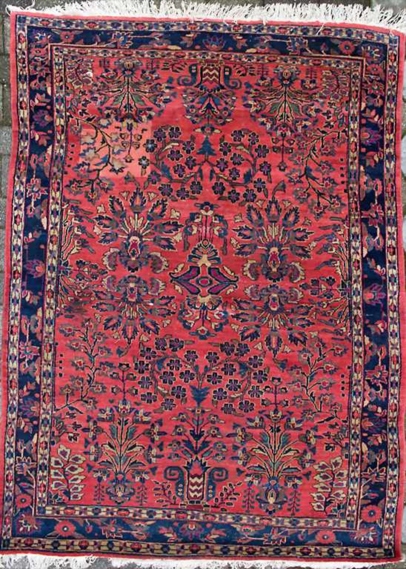 Orientteppich 'Saruk' / An oriental carpet 'Saruk'Material: Wolle auf Baumwolle, Maße: 200 x 140 cm,