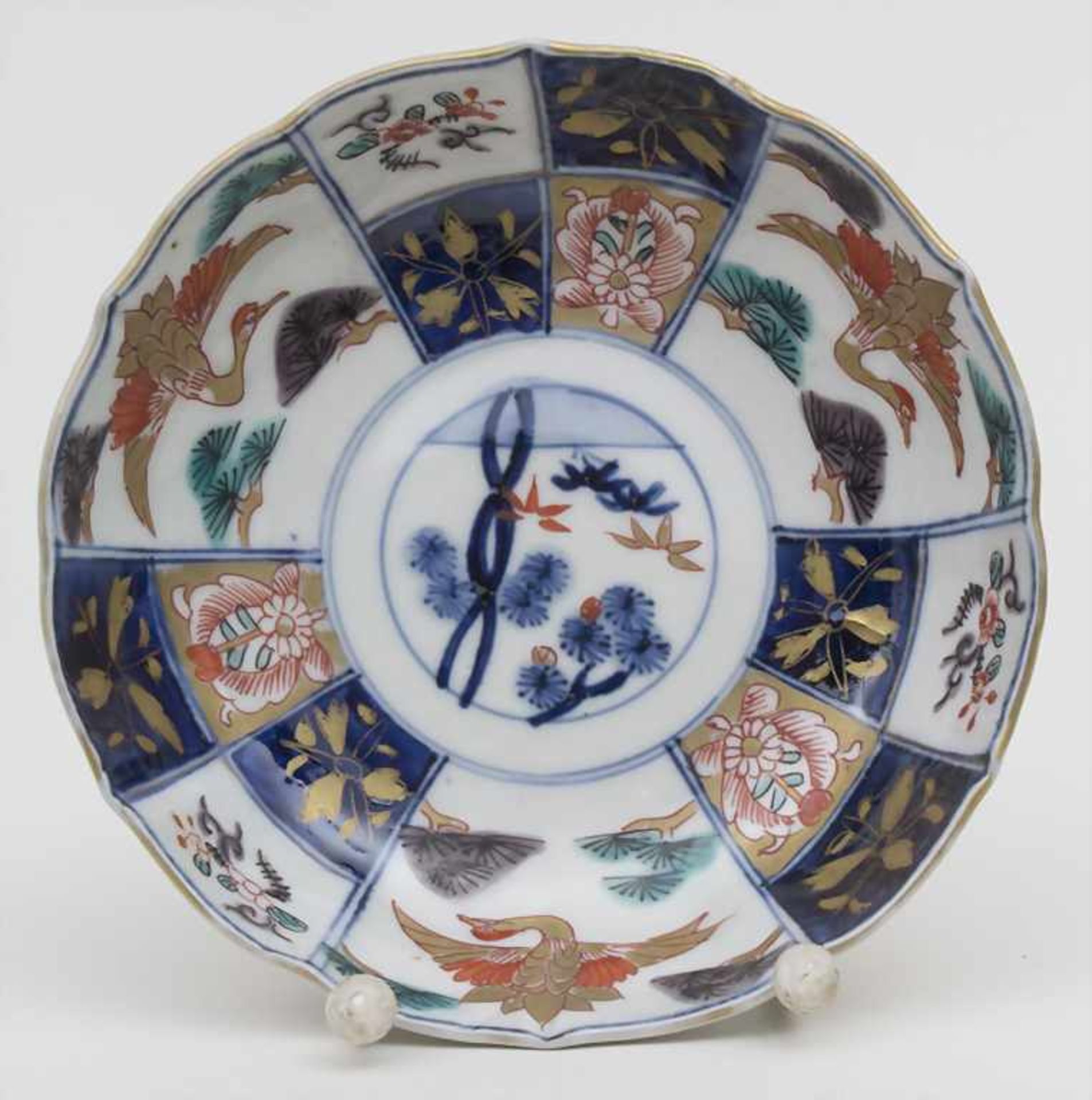 Porzellanschale mit Phoenixdekor / A porcelain plate 'Phoenix', China, um 1900Material: Porzellan,