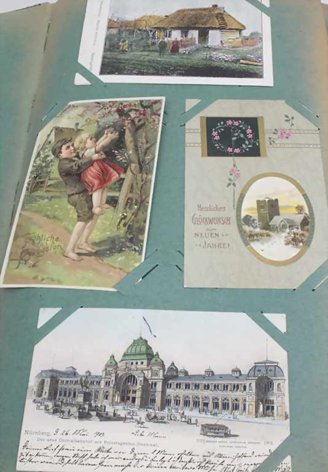 Ansichtskarten-Album / A postcard Album, um 1915Umfang: Sammlung von über 550 deutschen - Bild 3 aus 9