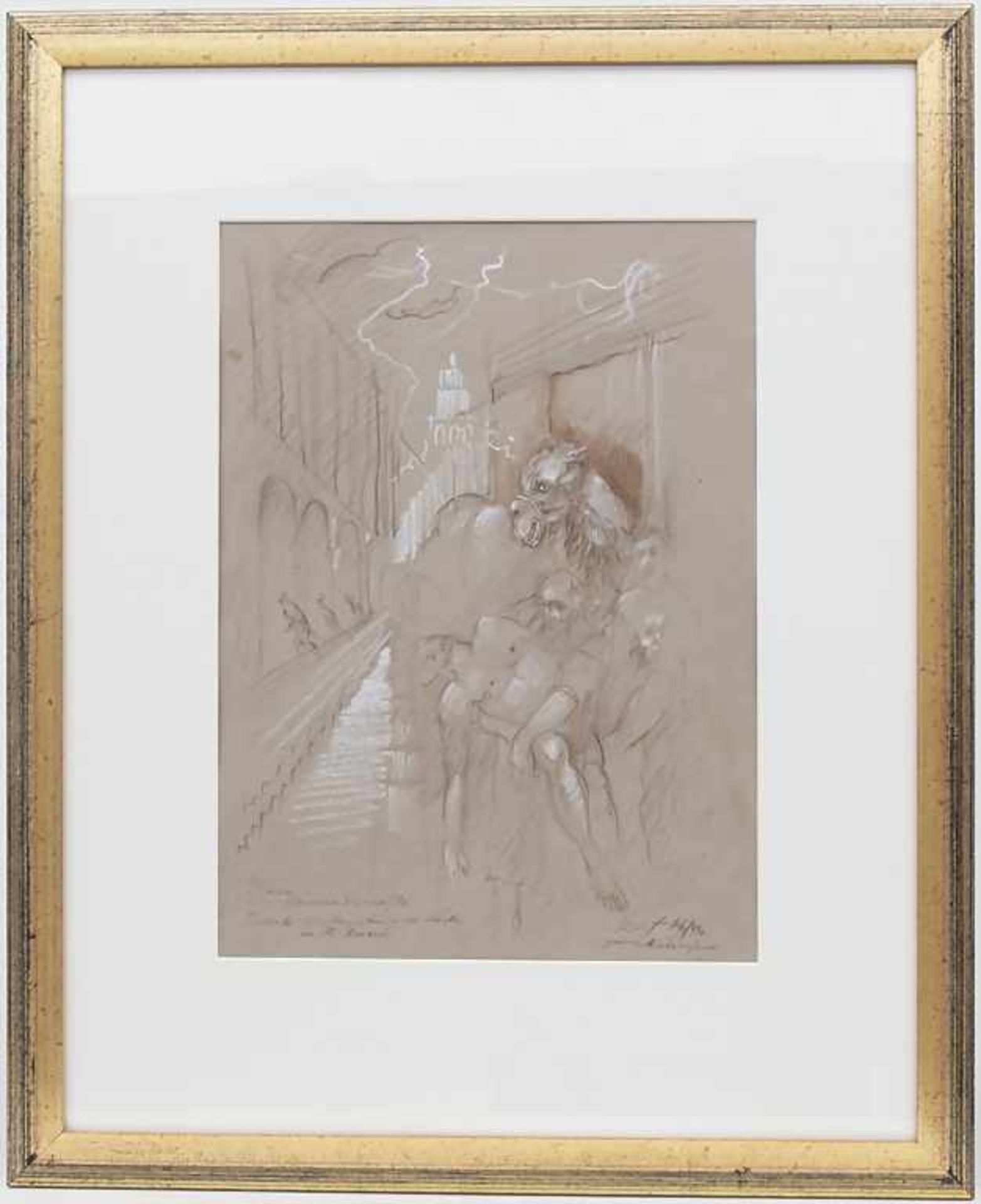 Werner Holz (1948-1991),Studie nach Tintorettos 'Hlg. Marcus' / A study after Tintoretto's 'Marcus' - Image 2 of 4